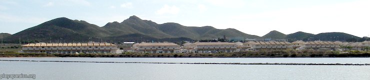 Playa Paraiso view over Salina