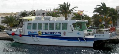 Puerto Tomás Maestre - Ferry at Marina on La Manga Strip